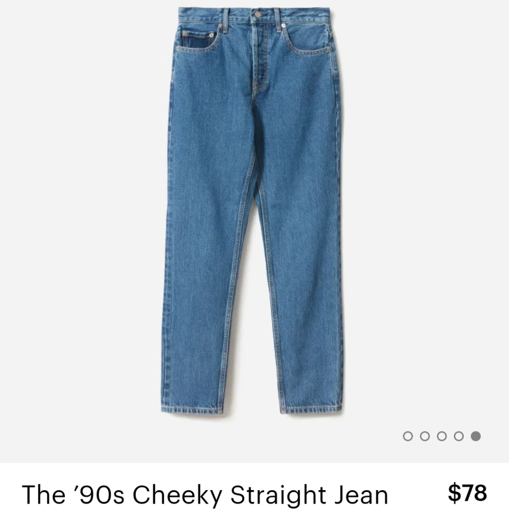Everlane 90's Cheeky Straight Jean
